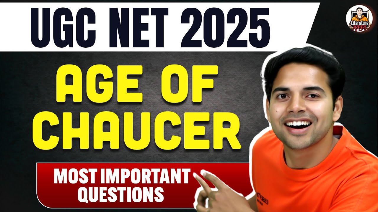 Age of Chaucer MCQs 🔥 Most Expected Questions | UGC NET English 2025 | British Literature