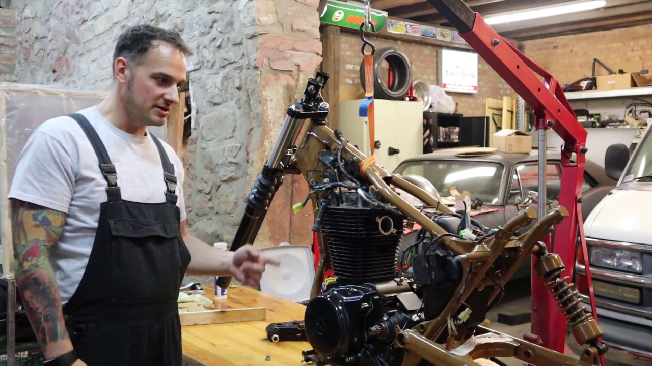 Folge 30 Bobber Aufbau Motor und Rahmen
