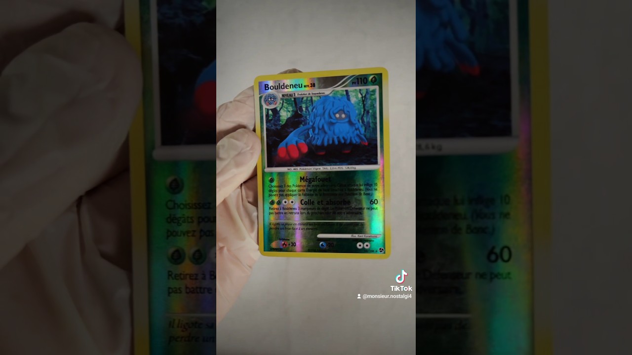 Carte Pok&eacute;mon Bouldeneu #cartaspokemon #pokemon