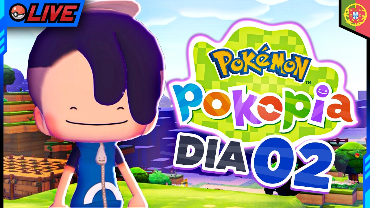 CENTRO POKÉMON E VERMILION CITY - LIVE Pokémon Pokopia Dia 2 (Português)