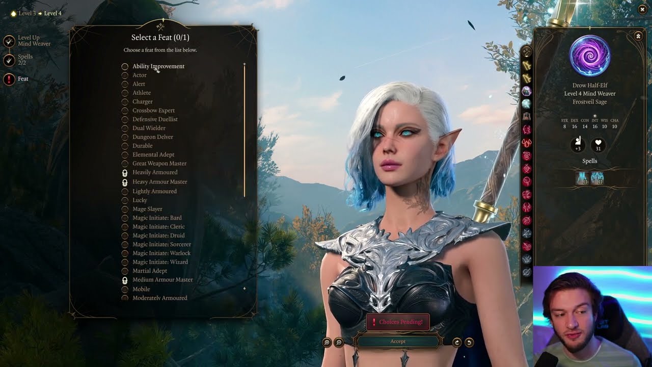 MindWeaver FROSTVEIL SAGE Mod Build - Baldur's Gate 3