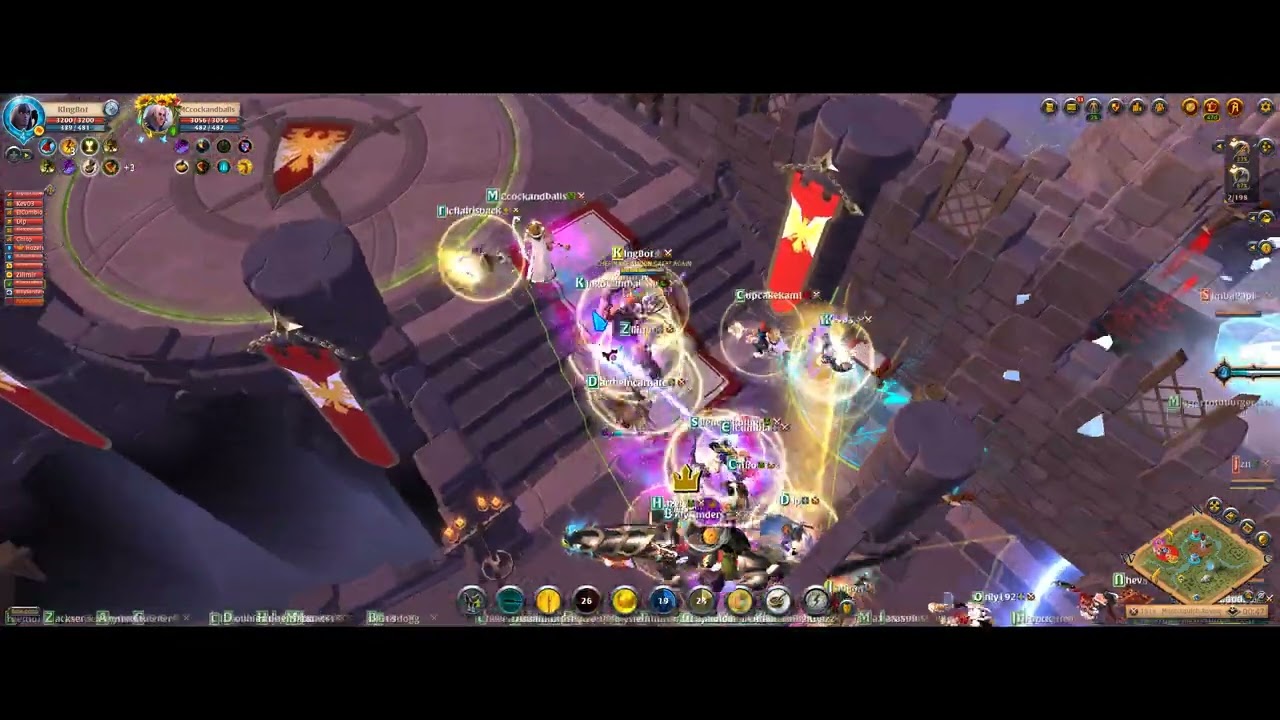 ALBION ONLINE | BOMB SQUAD VS PIVAS | SPIRIT HUNTER POV