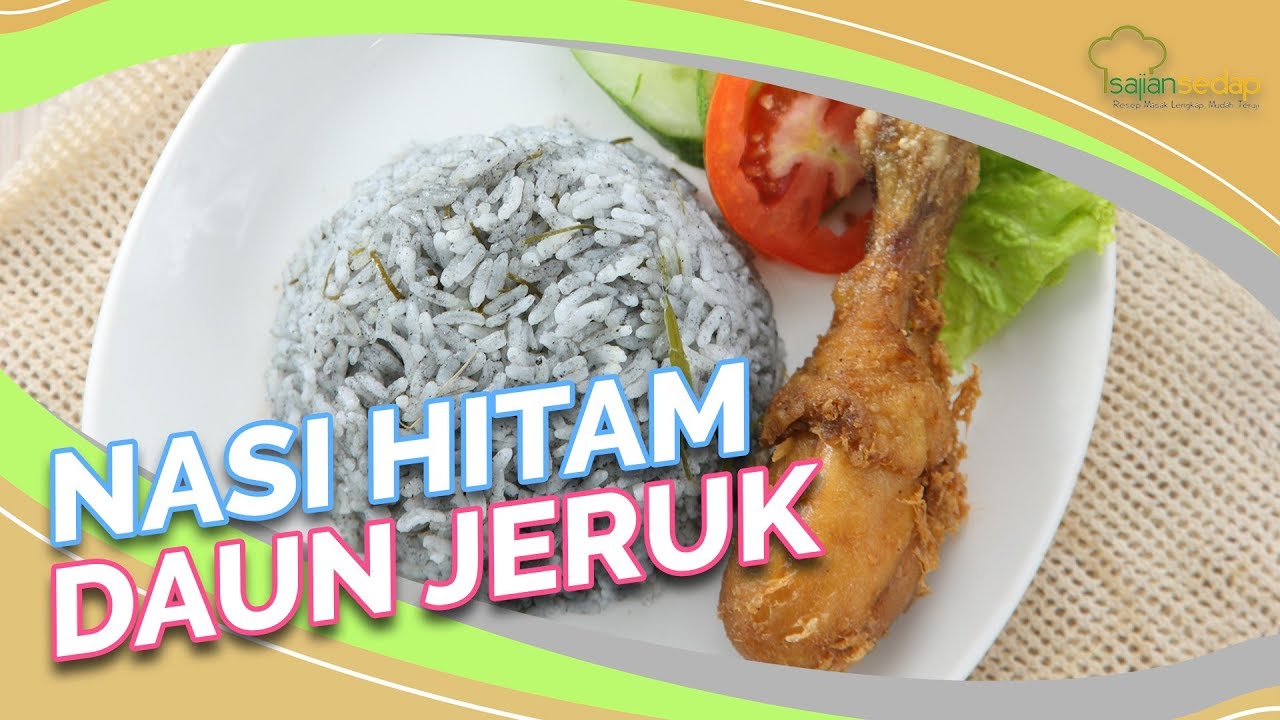 Resep Nasi Hitam Daun Jeruk Buat Sarapan Akhir Tahun