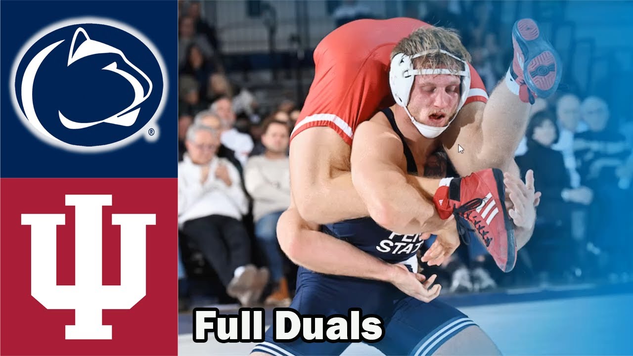 Penn State vs. Indiana Full Duals | Men's College Wrestling 2026