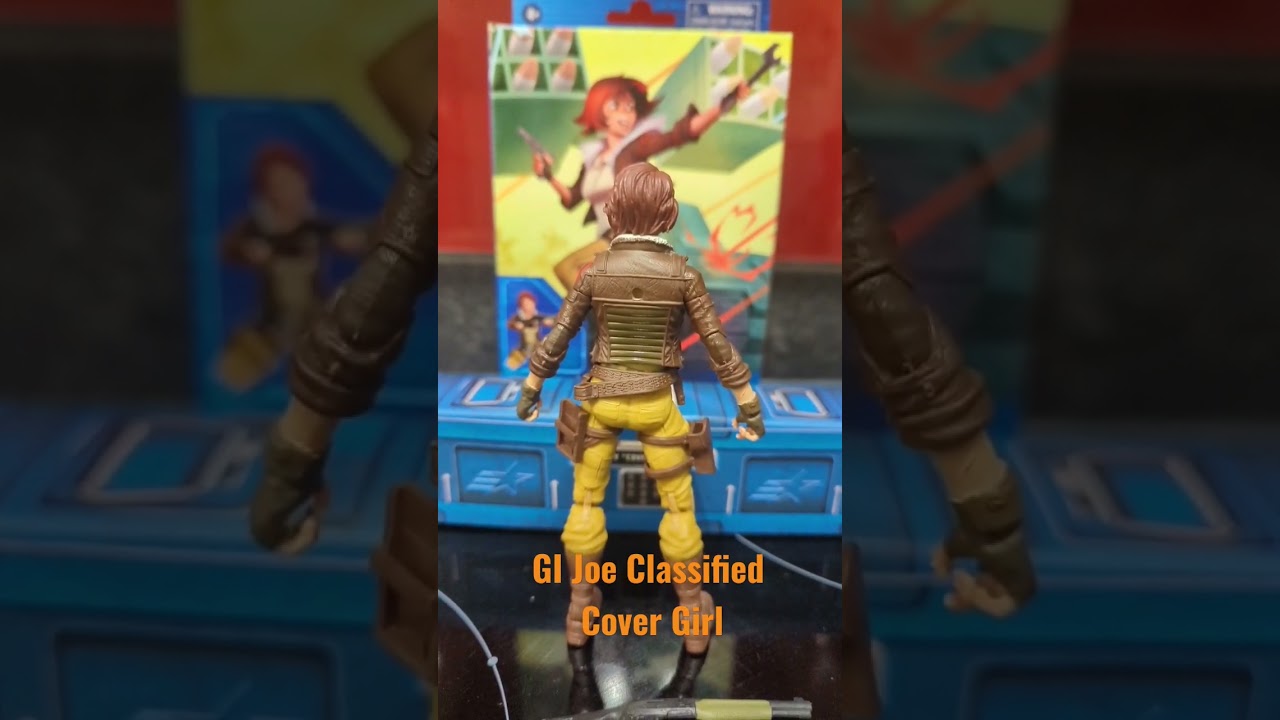 GI Joe Classified Cover Girl Unboxing In Hand Review #shorts #shortsvideo #actionfigures #toys