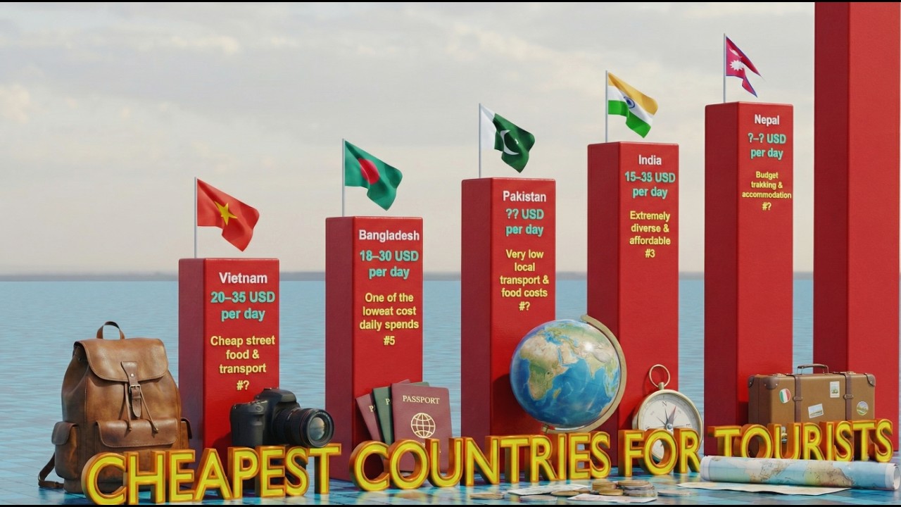 Top 30 Cheapest Countries to Travel in 2026 | Budget Friendly Destinations