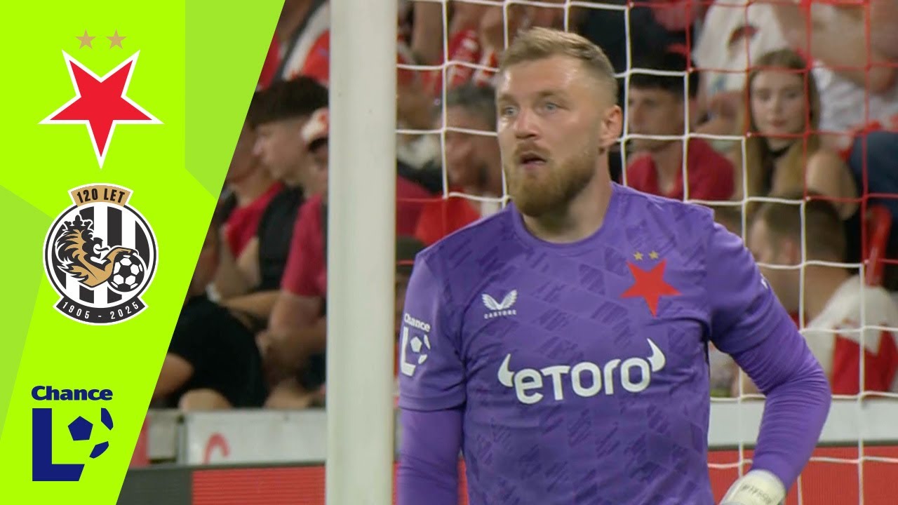 Chance Liga Highlights: SK Slavia Praha vs. FC Hradec Králové 2:2 (1. kolo)