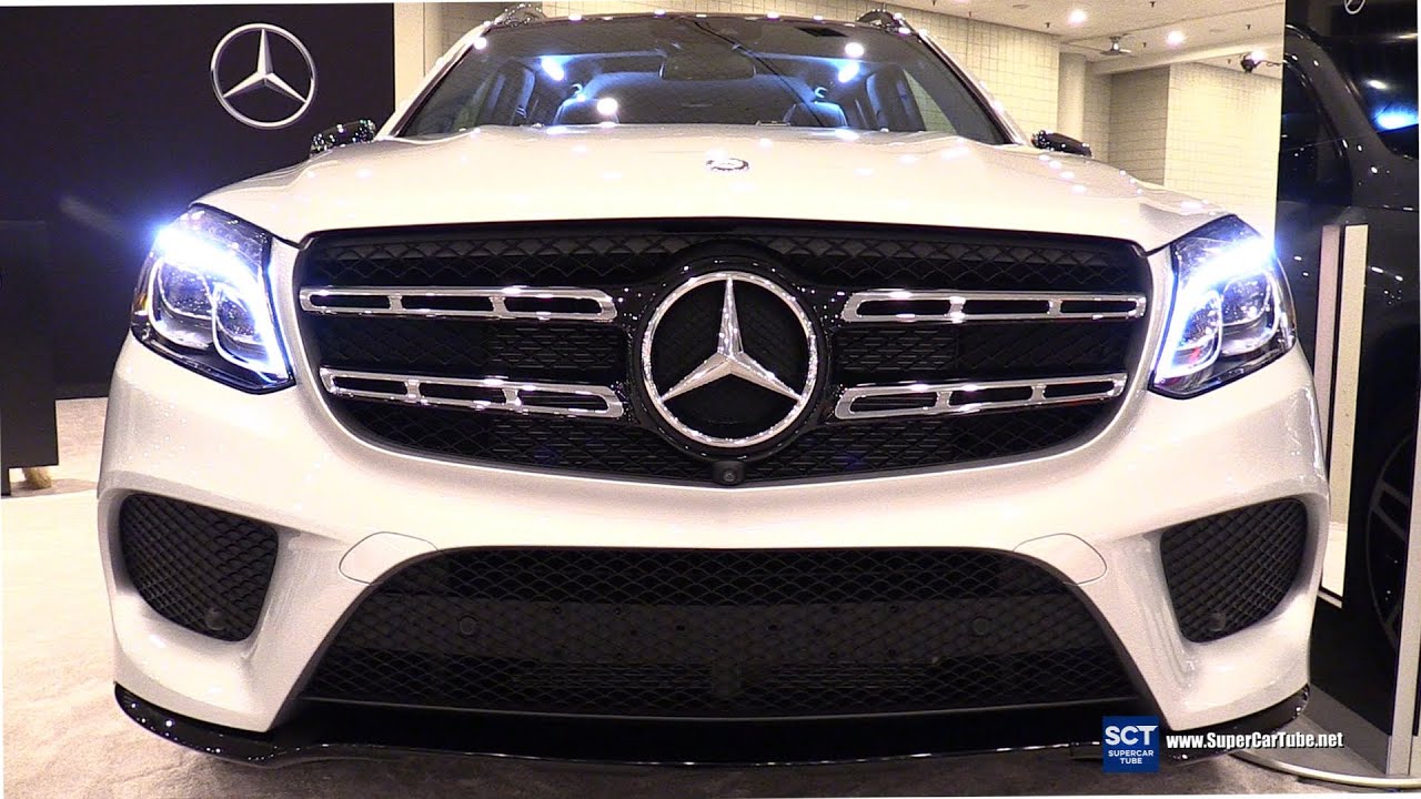 2017 Mercedes-Benz GLS-Class GLS 550 SUV - Exterior, Interior Walkaround - 2016 New York Auto Show