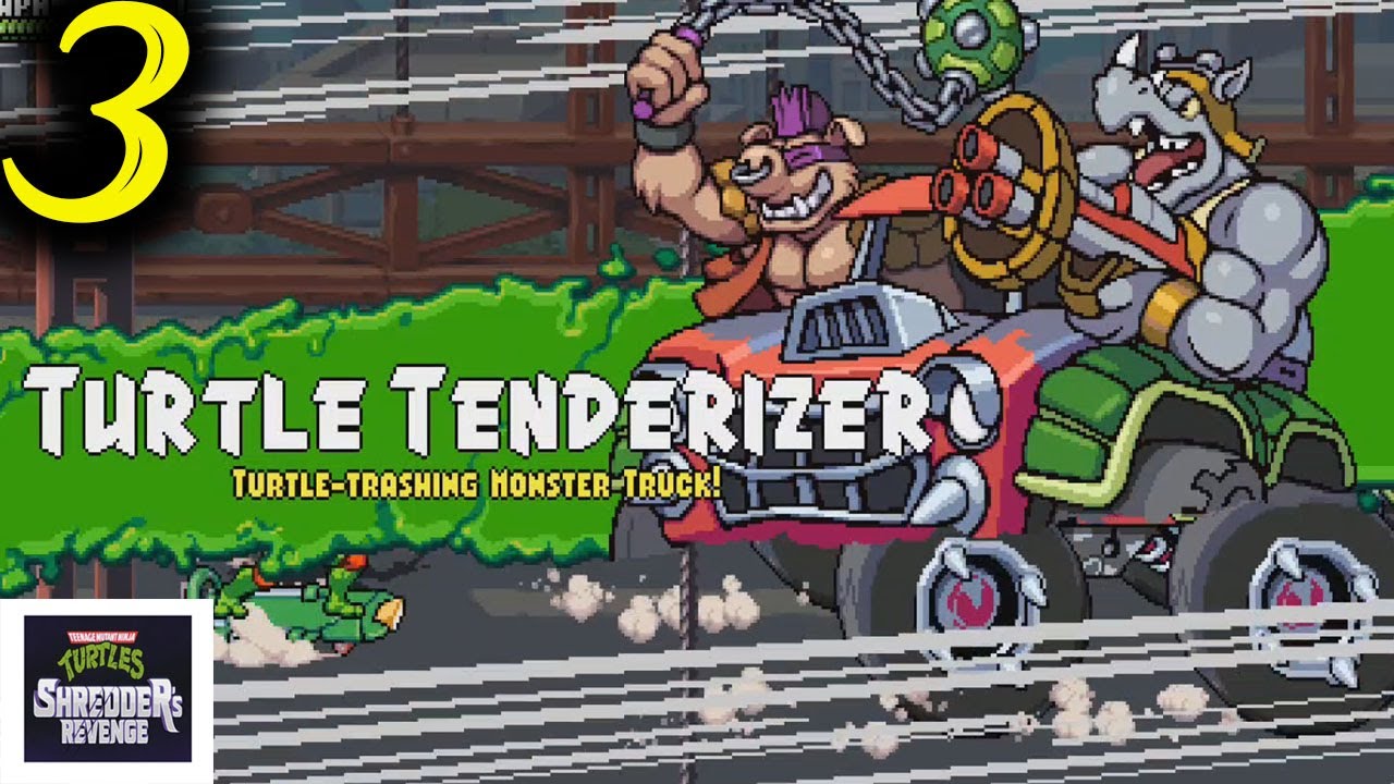 Ninja Turtles : Shredder's revenge - Gameplay Walkthrough Part 3    (Patil Gameplay)