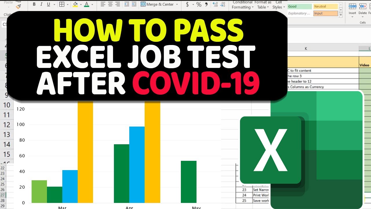 How to Pass MICROSOFT EXCEL JOB TEST - Questions and Answers with Solutions