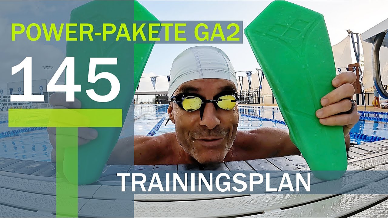 GA2-POWER-PAKETE nach der Paket-Methode | SCHWIMMTRAINING zur effektiven LEISTUNGSVERBESSERUNG + PDF