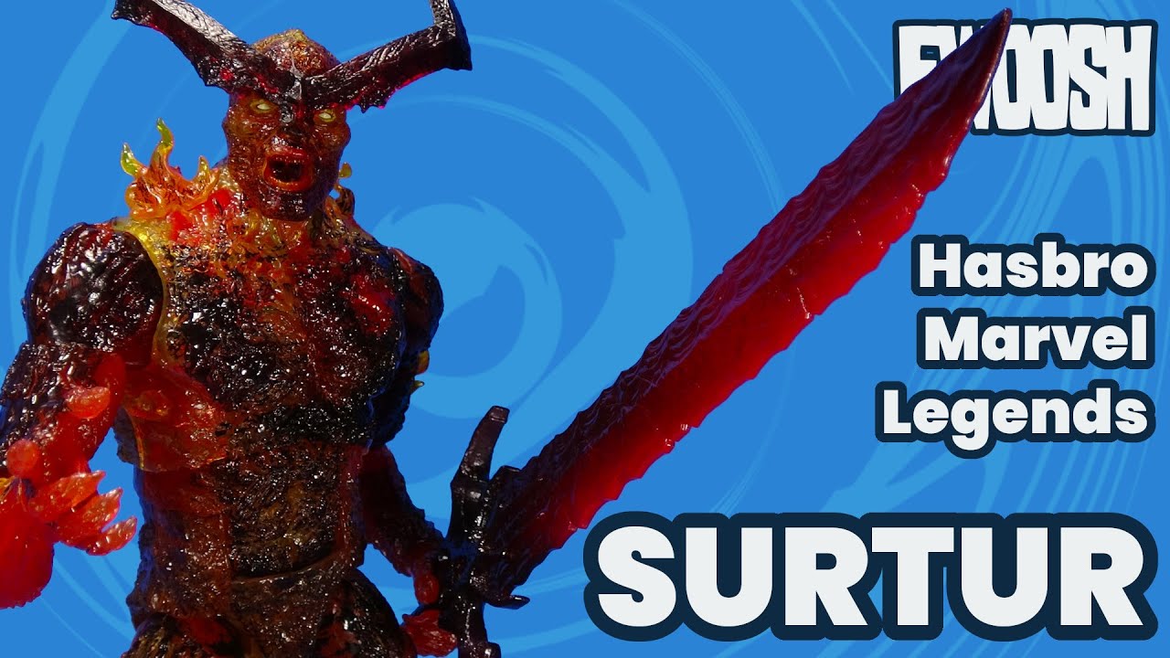 Marvel Legends Surtur Thor Ragnarok Infinity Saga Hasbro Action Figure Review