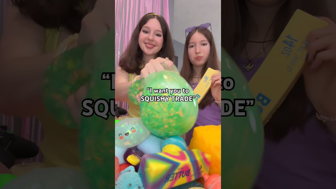 Go watch us SQUISHY TRADE OUR ENTIRE COLLECTION! 😱😳