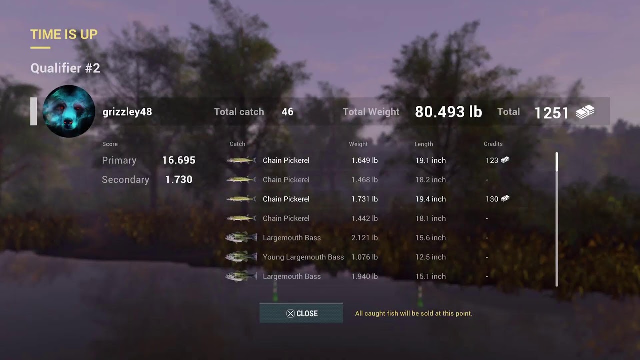 Fishing planet - Winter Pike Tour Q2
