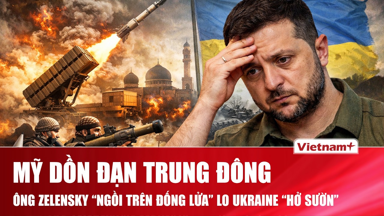 Trung Đông “ngốn sạch” tên lửa Mỹ, ông Zelensky “lo sốt vó” Ukraine thiếu hụt vũ khí sống còn