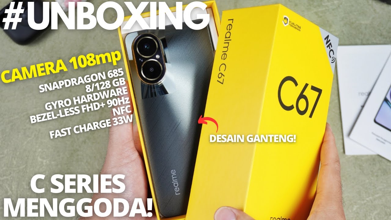 AKHIRNYA C SERIES MENGGODA? UNBOXING Realme C67 4G Indonesia, Realme C Series Udah Nggak NGEBADUT??