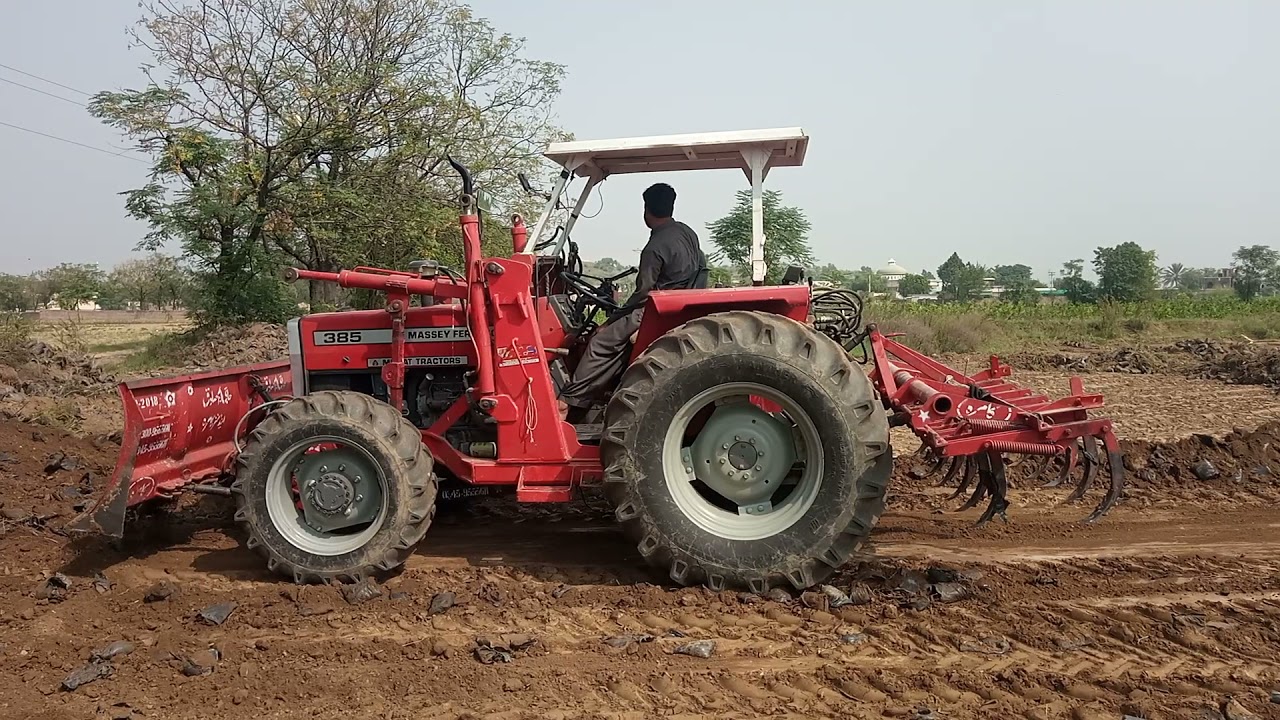 mf385 4x4 front blade master