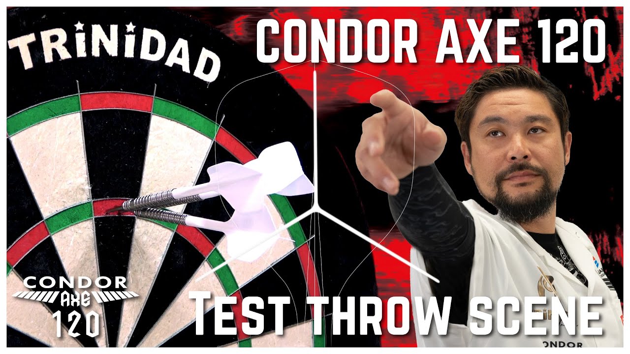 【CONDOR AXE 120】山田勇樹選手の試投の様子