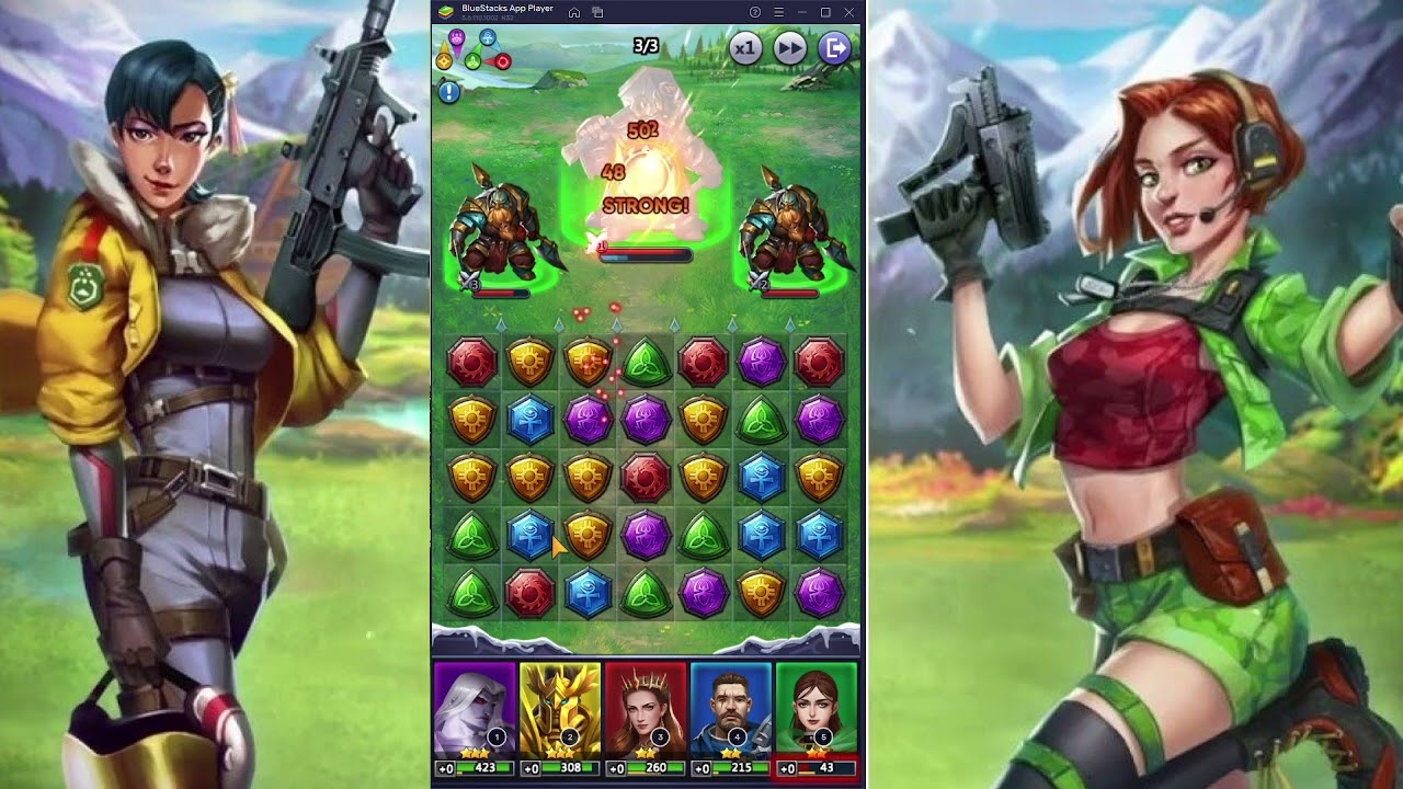 Ёжик в Тумане. Пробую новую игру  Puzzles&Conquest.