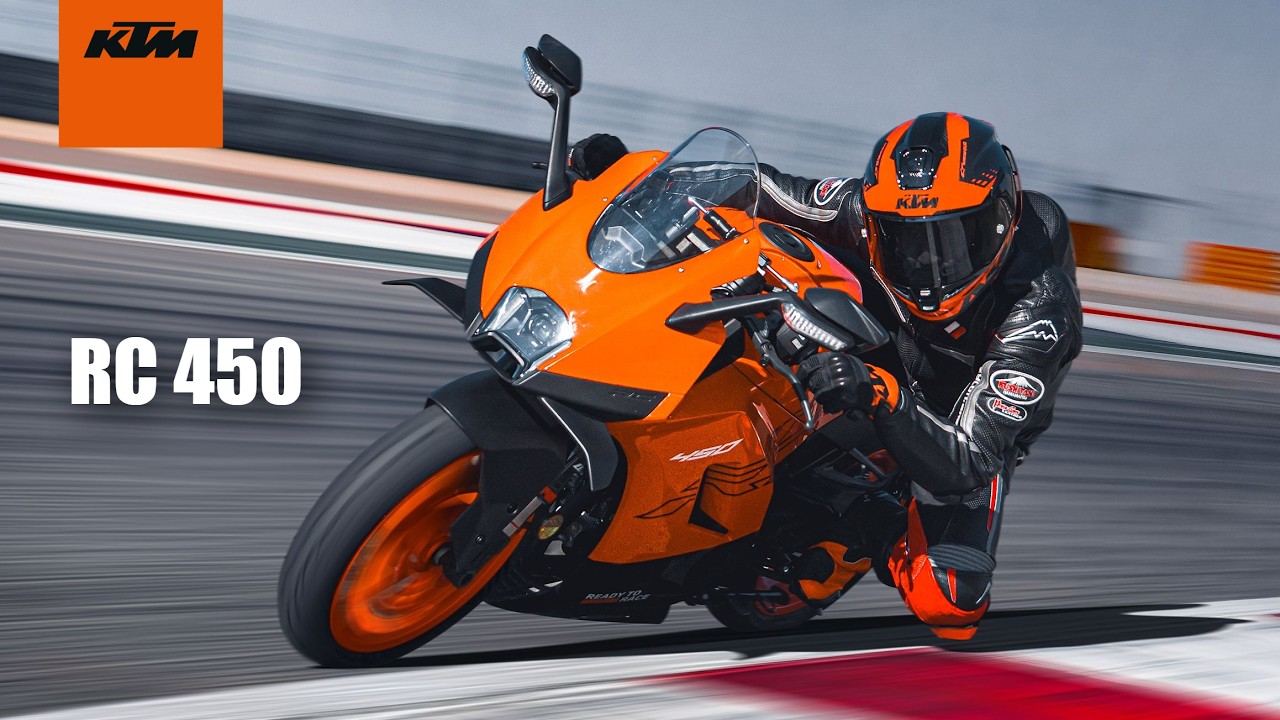 KTM RC 450 2026 года с двухцилиндровым двигателем &mdash; ОФИЦИАЛЬНАЯ ПРЕЗЕНТАЦИЯ