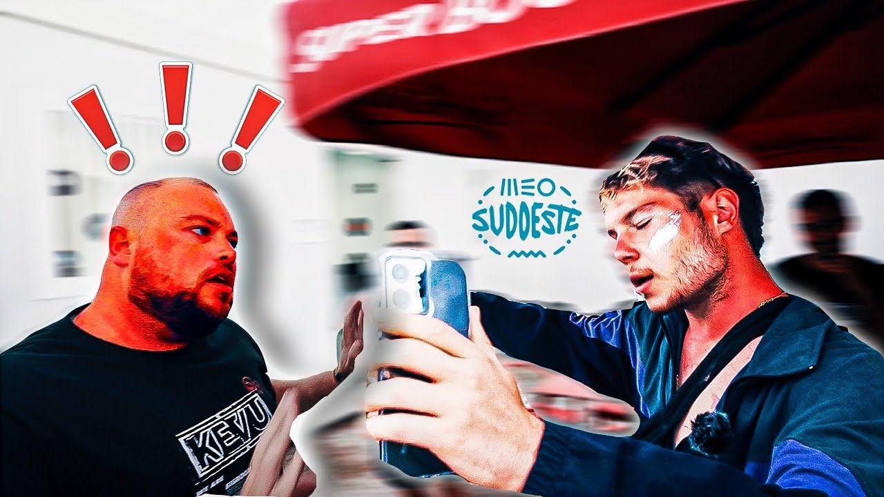 O MEU SEGURANÇA AGREDIU O PEDRO LOURENÇO NO MEO SUDOESTE