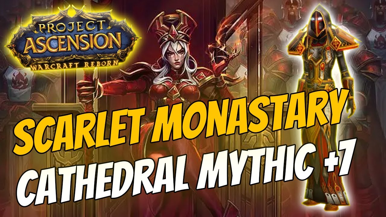 This is what Mythic+ Looks like on Bronzebeard | SM Cathedral +7 | Ret Paladin PoV