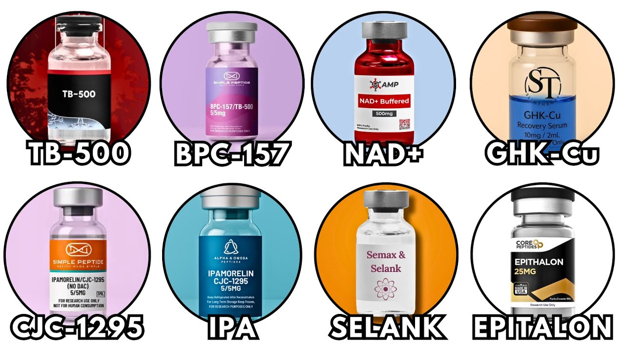 Every POPULAR Peptide & It's Effects EXPLAINED in Detail