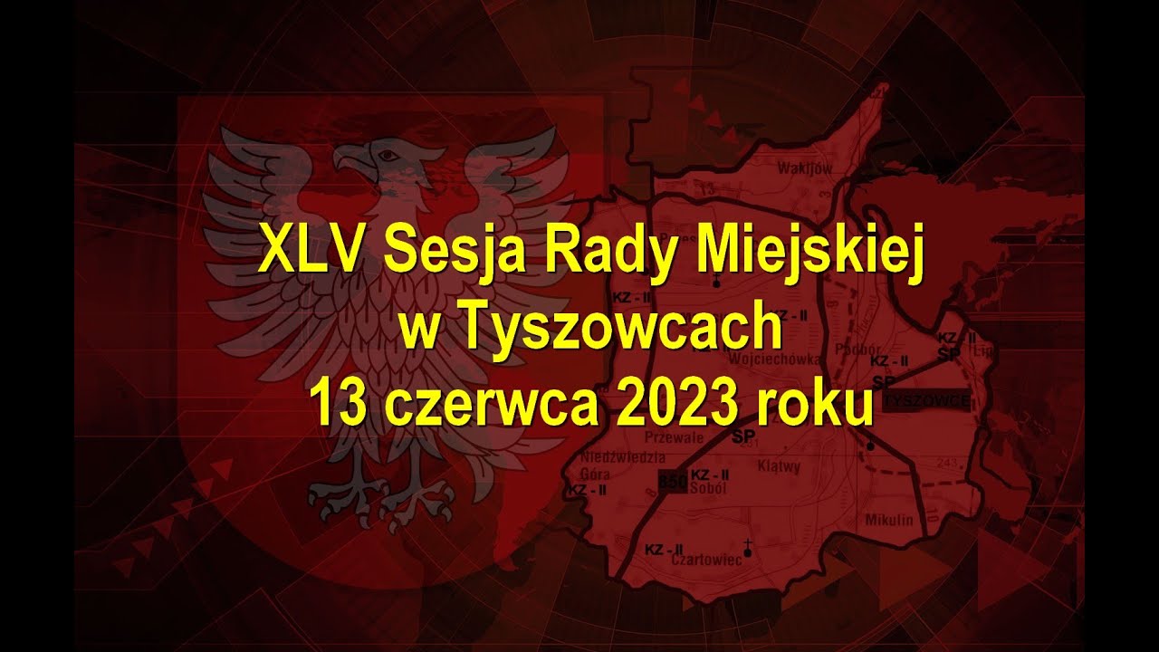 XLV  Sesja Rady Miejskiej w Tyszowcach