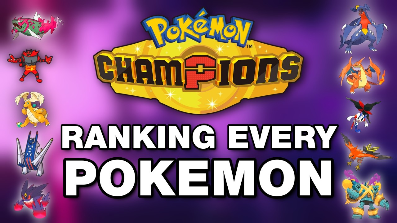 Рейтинг всех покемонов в Pokemon Champions
