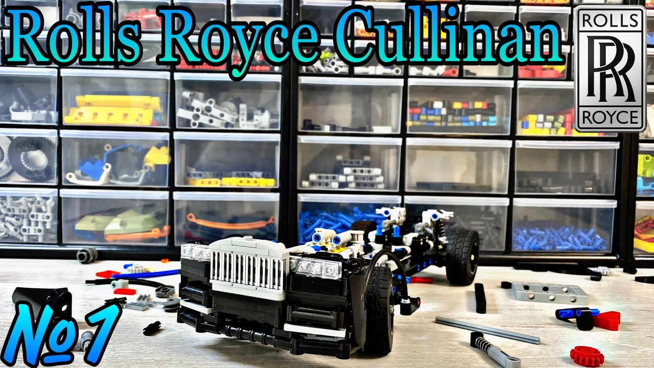 НОВЫЙ ПРОЕКТ! Строю Rolse Royce Cullinan 1 ЧАСТЬ. Lego Technic.