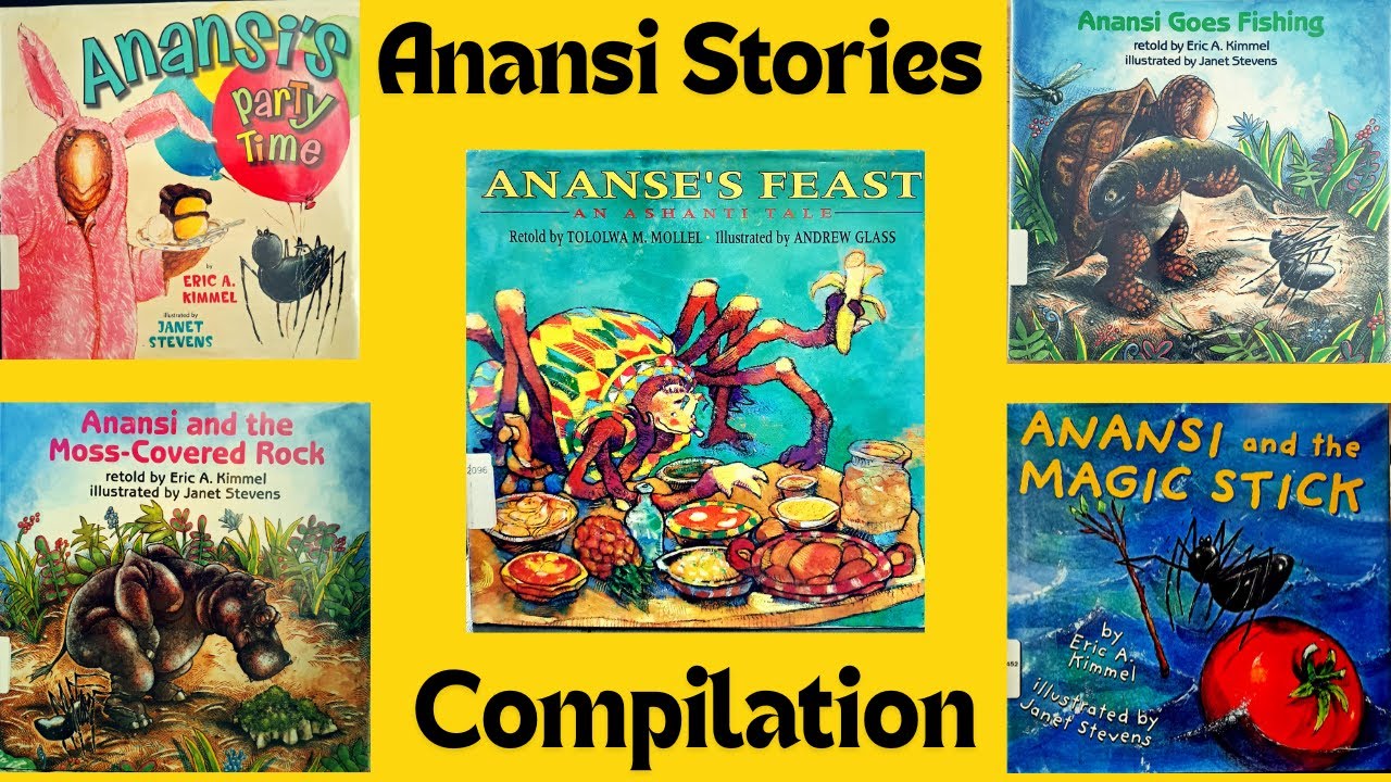 Anansi Compilations Part 1 :  | Read aloud | Children's Story | Bedtime Story