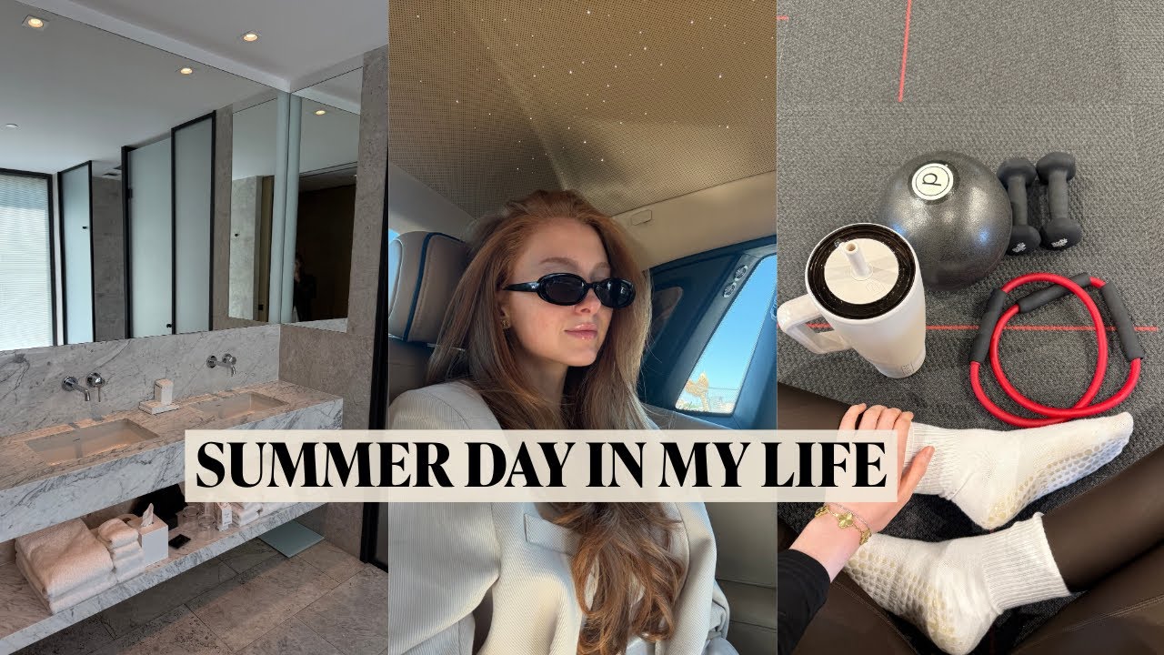Summer day in my life! Catching up, Self care, Morning routine