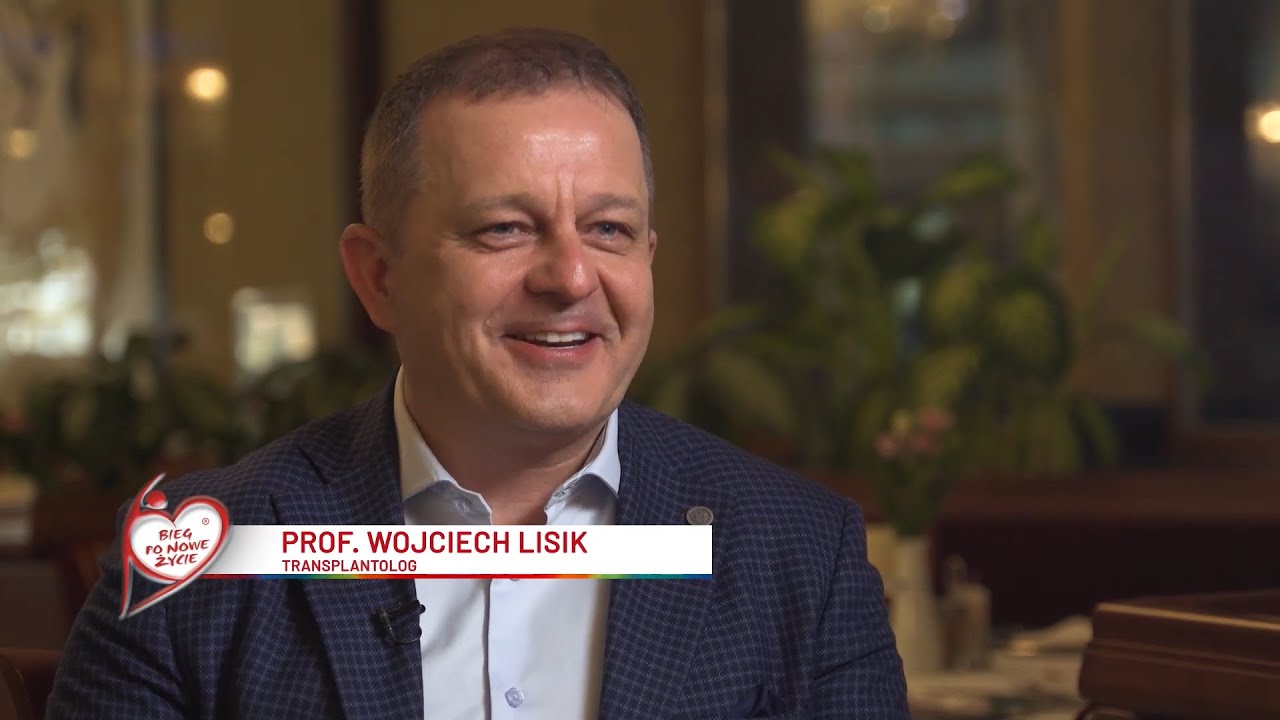 Przy kawie o transplantologii Wisła 2023. Prof. Wojciech Lisik.