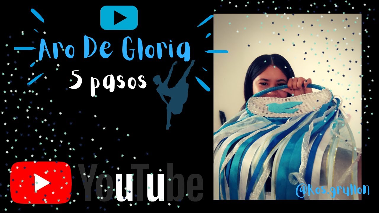 Tutorial - pasos de Aro de Gloria - Aro de Lluvia - danza cristiana.