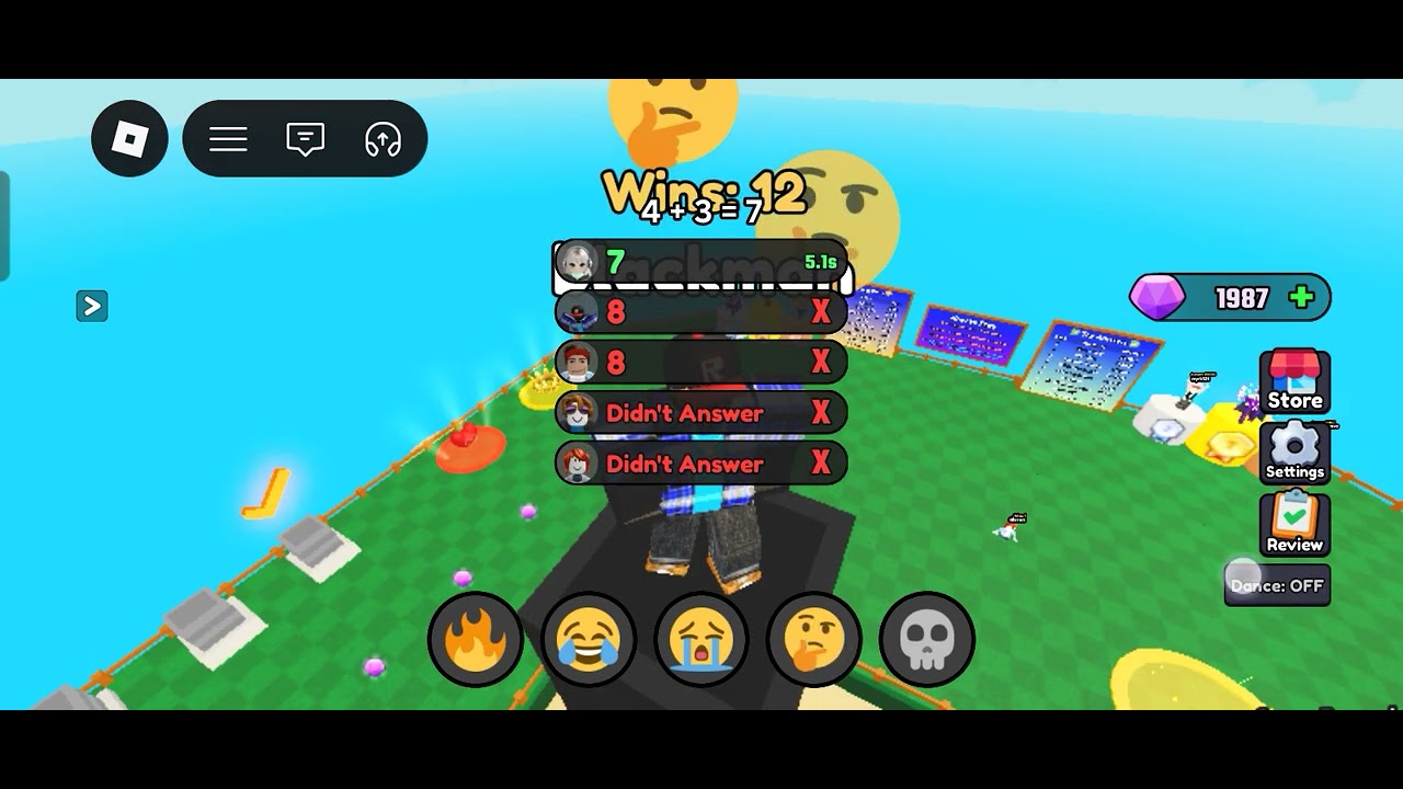 tower of math | roblox indonesia