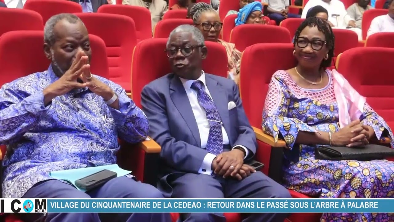 Village du cinquantenaire de la CEDEAO: retour dans le passé sous l'arbre à palabre.
