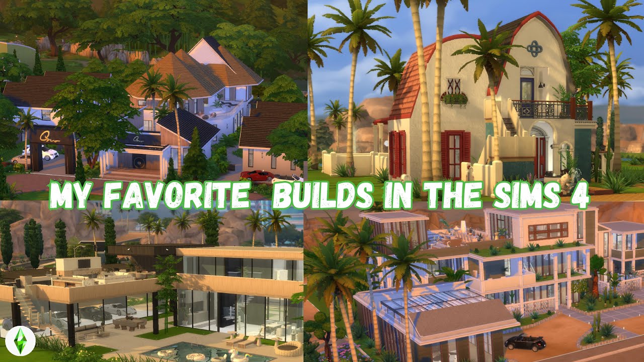 Reviewing my favorite renos and builds in The Sims 4 🥰