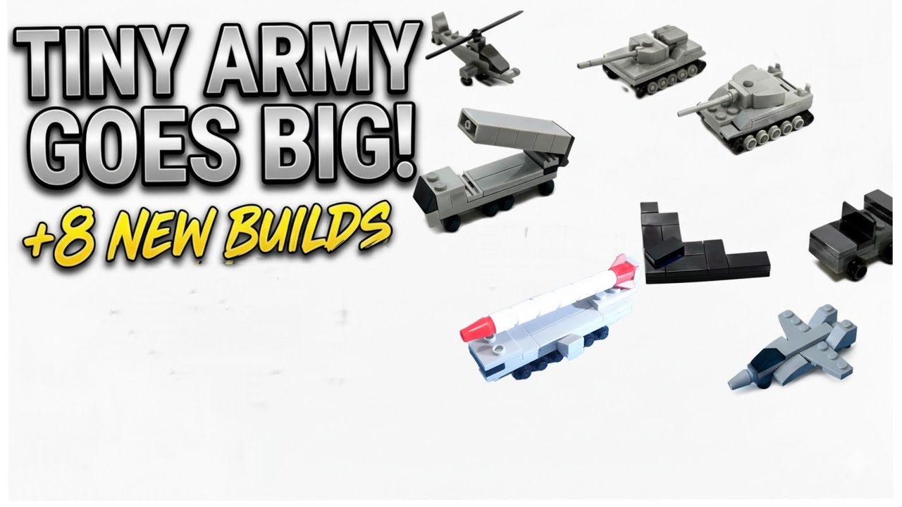  Tiny LEGO Military vehicles –part5