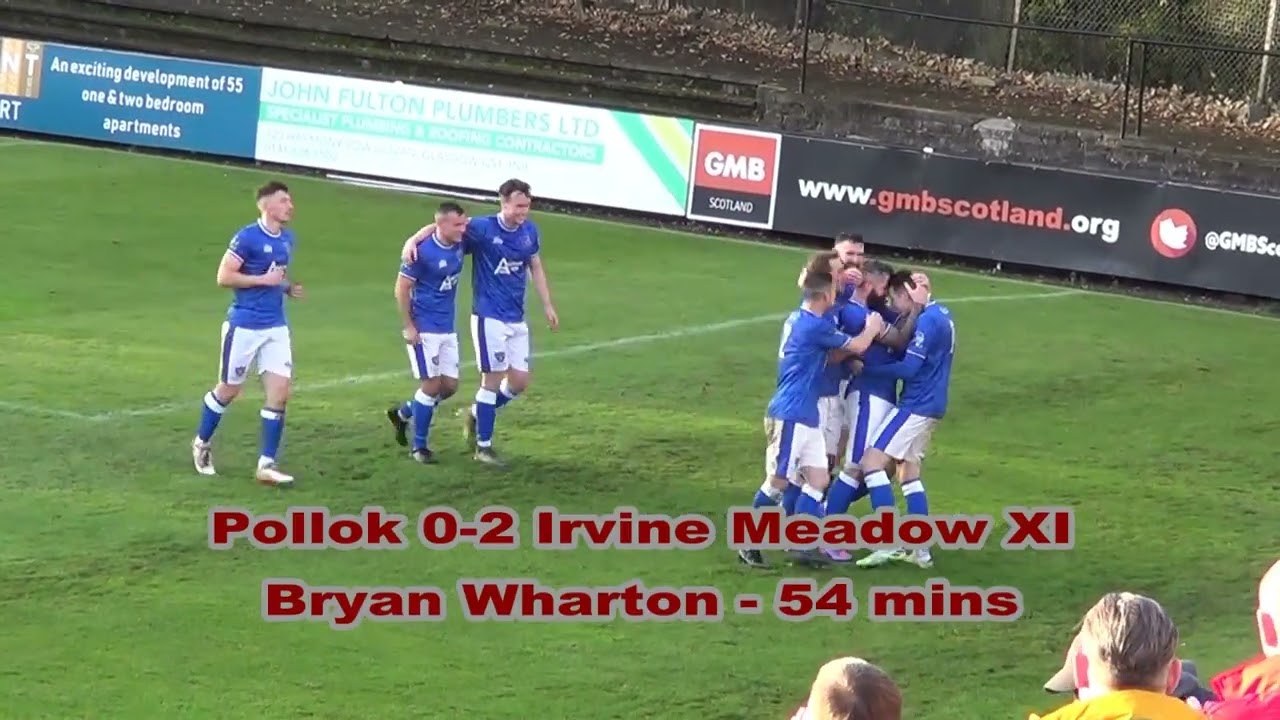 Pollok v Irvine Meadow XI - 5th November 2022