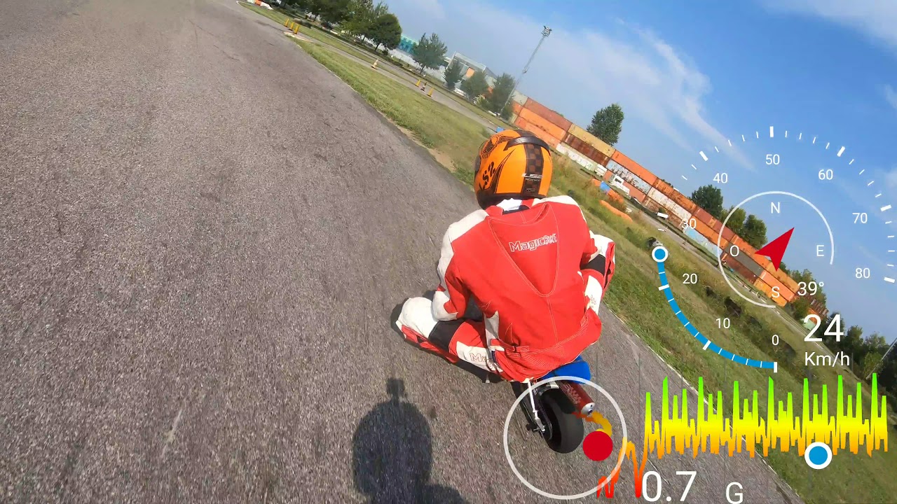 #Bulla33 On-board GoPro 7 minimoto ZPF 2008 Codogno circuit (parte 1)