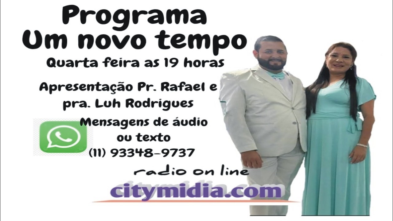 PROGRAMA  UM NOVO TEMPO  --  18   -  02  -  2026