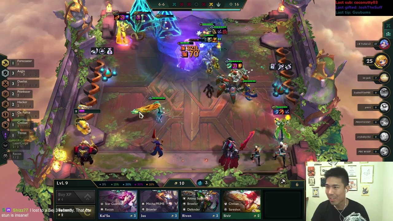 AesahTFT 3 Star Sejuani to win game