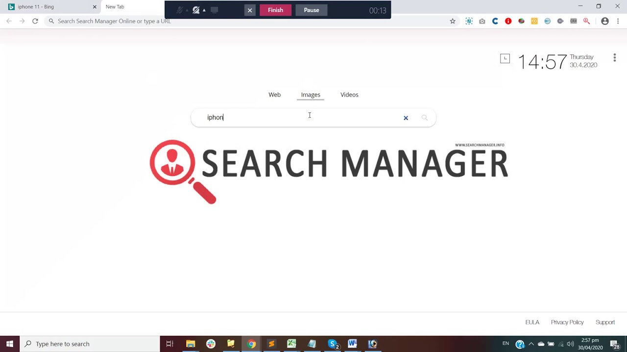 How to change search category?