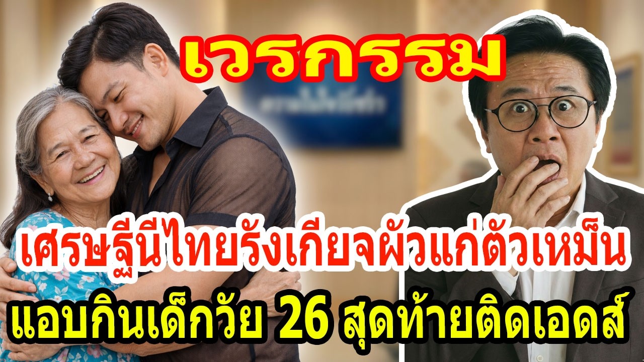 เรื่องเล่า กับ วีที: เศรษฐีนีไทยรังเกียจผัวแก่ตัวเหม็น แอบกินเด็กวัย 26 สุดท้ายติดเอดส์