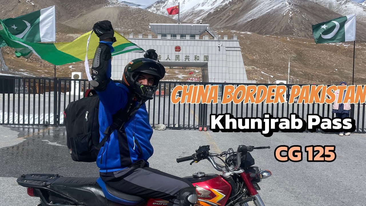 Pak China Border | Khunjrab Pass On Honda CG 125 | Rakaposhi To China Border | China Border update