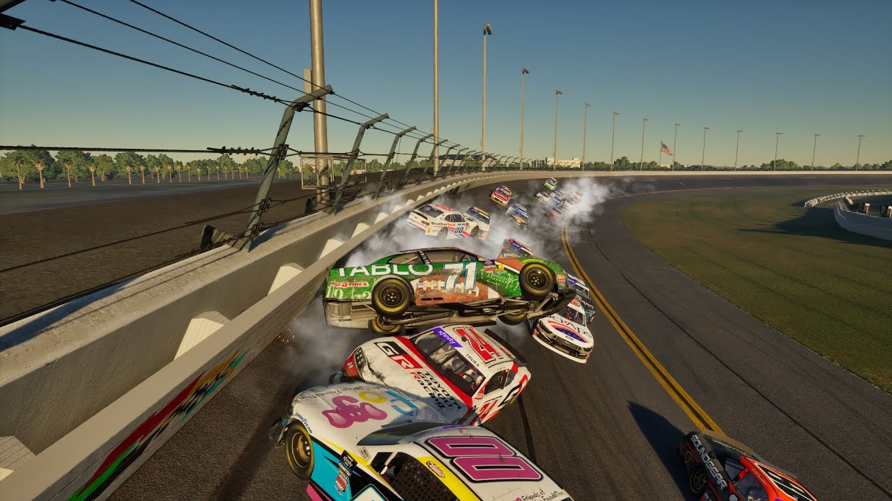 NASCAR 25 Аварии #5