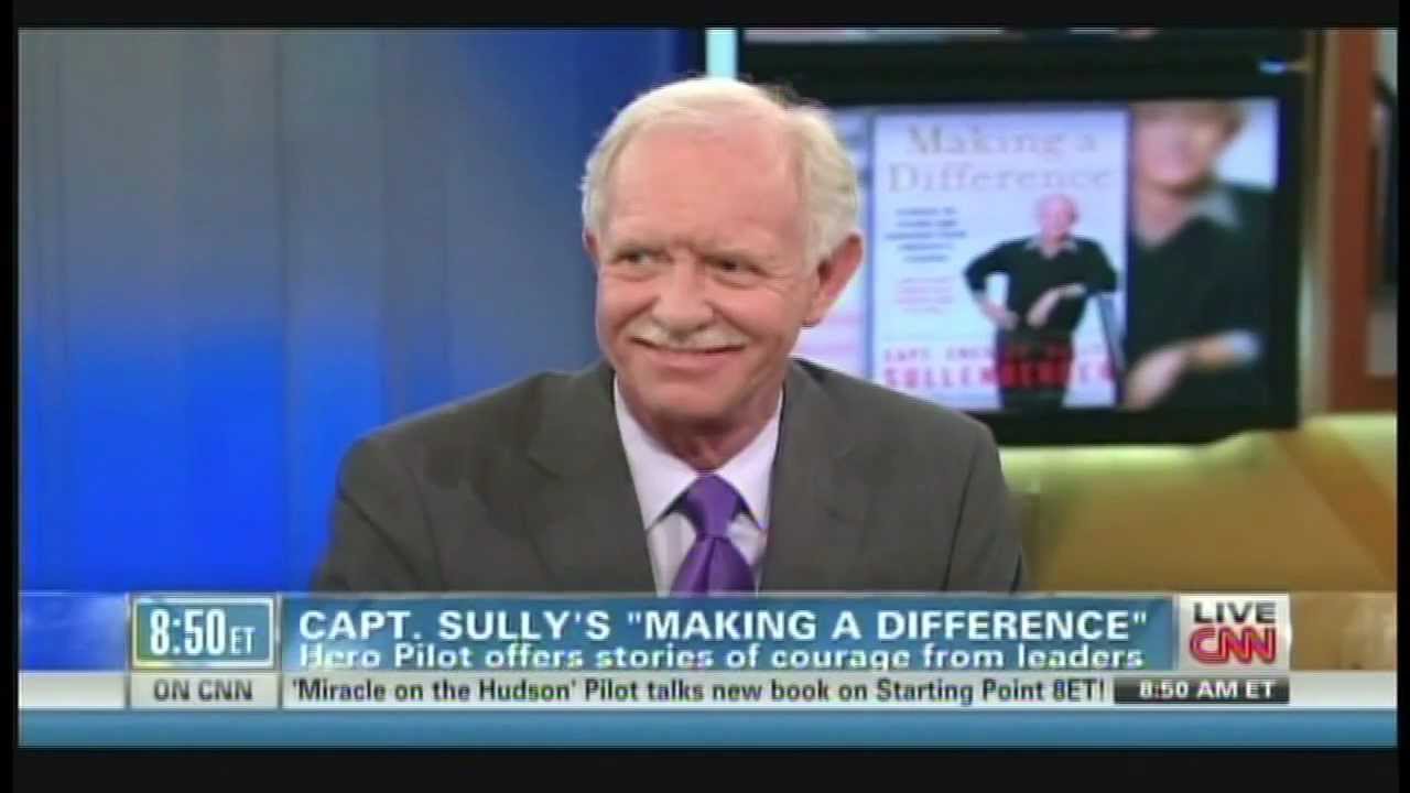 Captain Sully Interview on CNN Starting Point