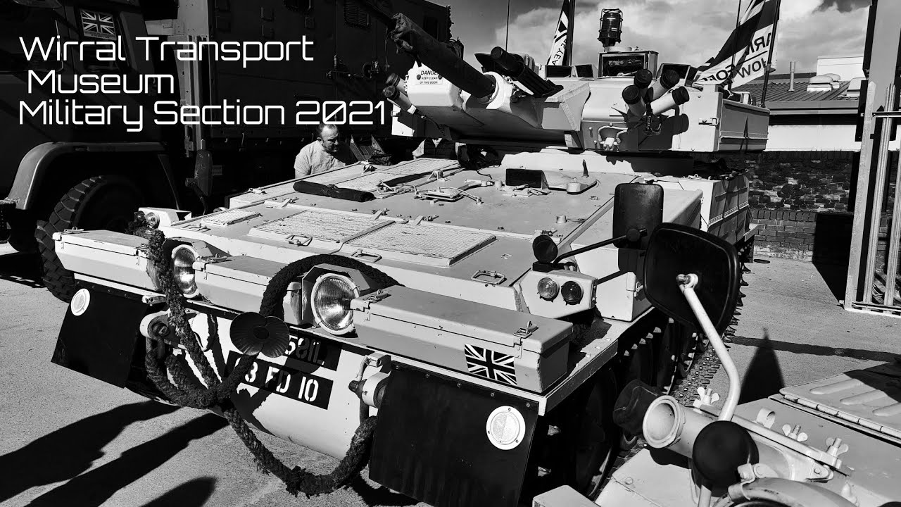 Wirral Transport Museum show Military Vehicle section 2021