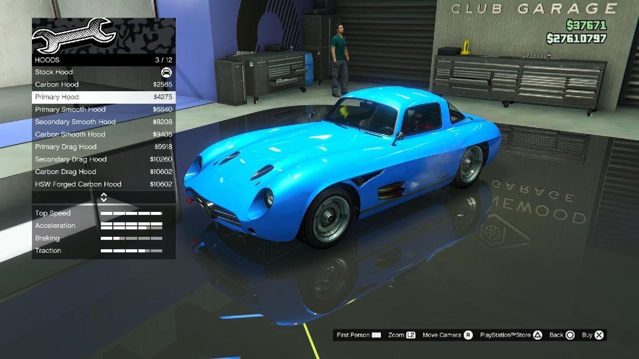 Grand Theft Auto V| Benefactor Stirling GT customization