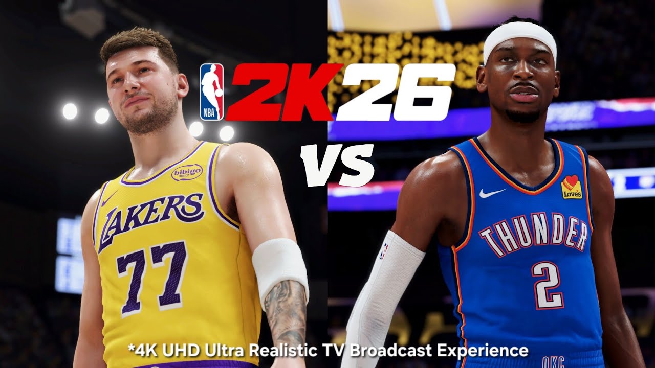 NBA 2K26 | Lakers vs Thunder Ultra Realistic Gameplay | TV Broadcast | PS5 4K UHD